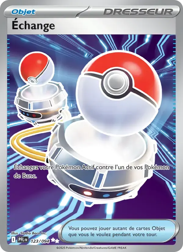 Carte Pokémon Échange #123 — Flammes Fantasmagoriques