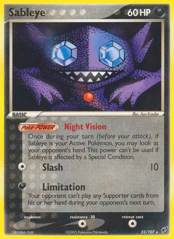 Sableye #23 — Deoxys