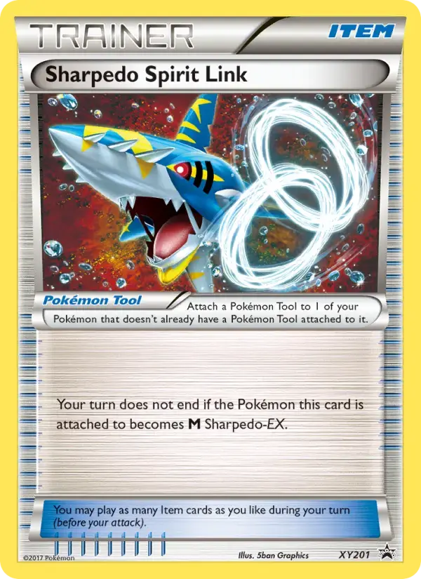 Carte Pokémon Sharpedo Spirit Link #XY201 — Promos X&Y