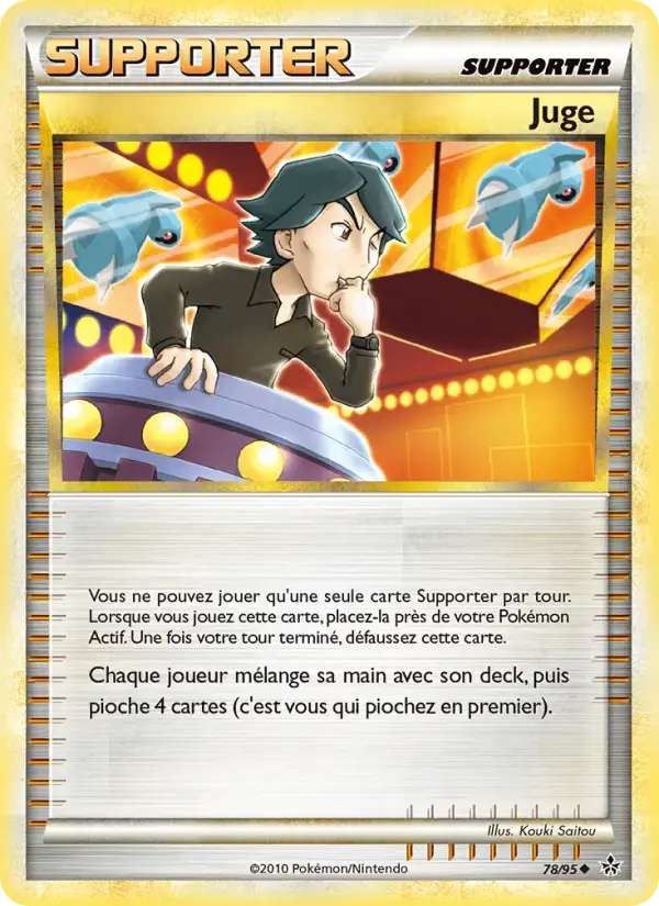 Carte Pokémon Juge #78 — Déchaînement