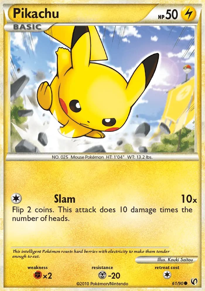 Pikachu #61 — Undaunted