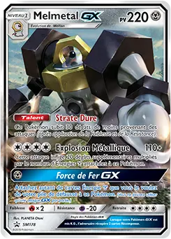 Carte Pokémon Melmetal GX #SM178 — Promos Soleil et Lune