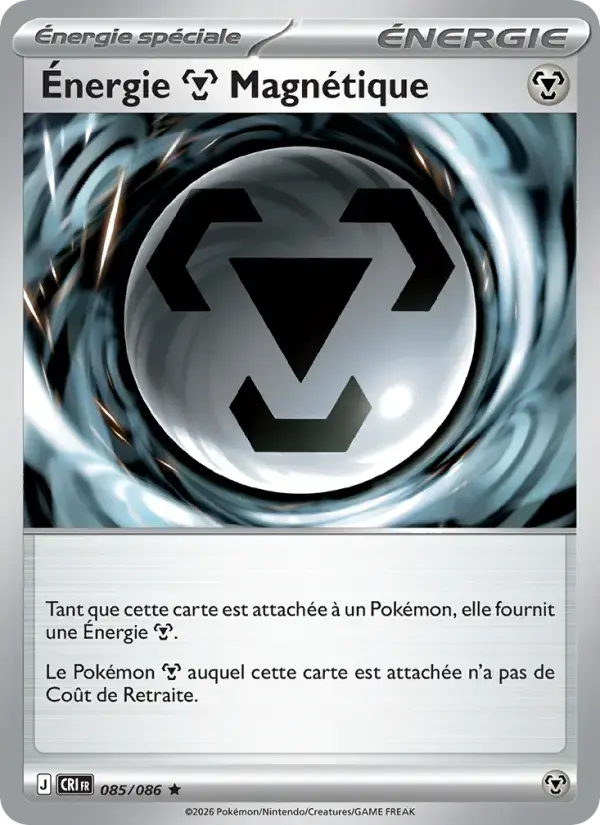 Carte Pokémon Énergie Magnétique #085 — Chaos Ascendant