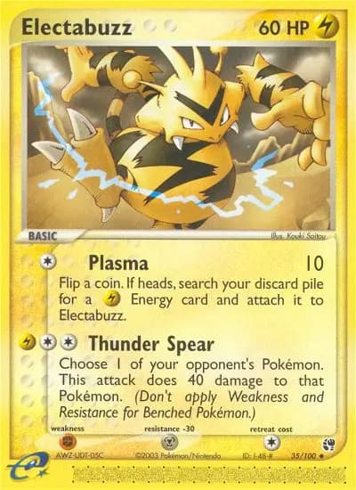 Electabuzz #35 — Sandstorm