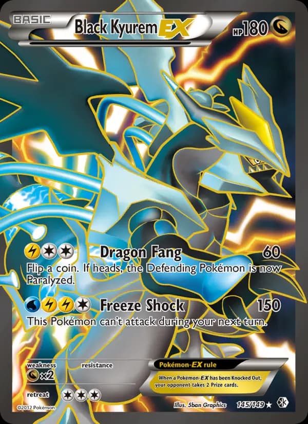 Black Kyurem-EX #145 — Boundaries Crossed