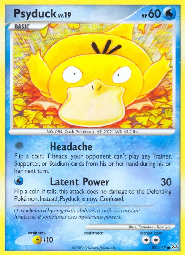 Psyduck #87 — Platinum