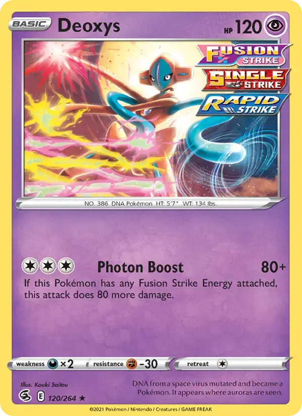 Deoxys #120 — Fusion Strike