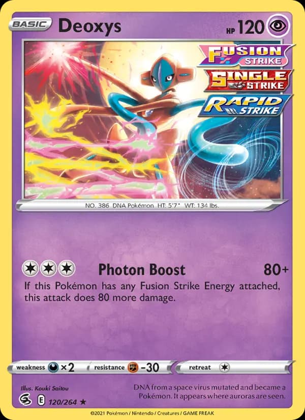 Deoxys #120 — Fusion Strike