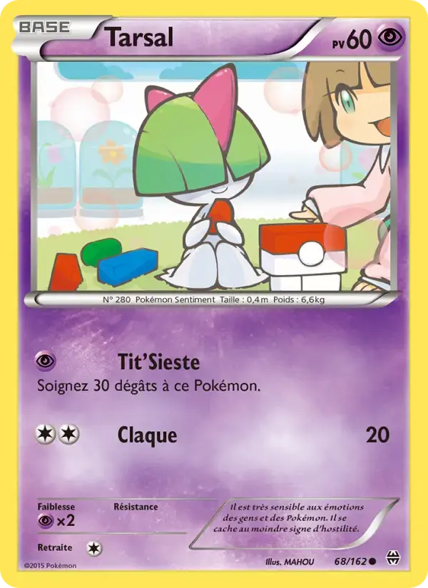 Carte Pokémon Tarsal #68 — Impulsion Turbo