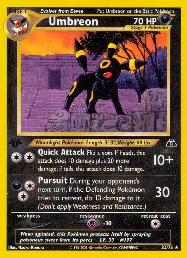 Umbreon #32 — Neo Discovery