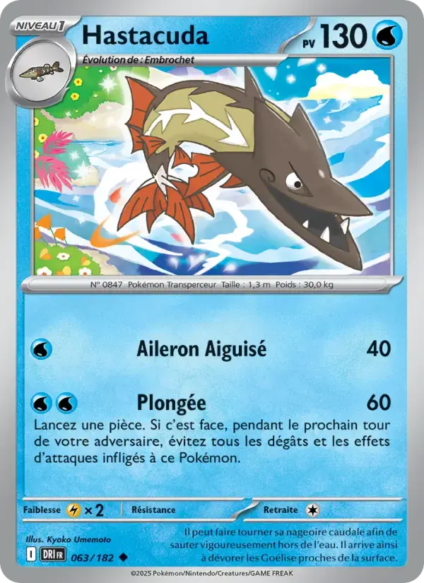Carte Pokémon Hastacuda #063 — Rivalités Destinées