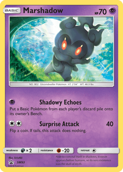 Carte Pokémon Marshadow #SM93 — Promos Soleil et Lune