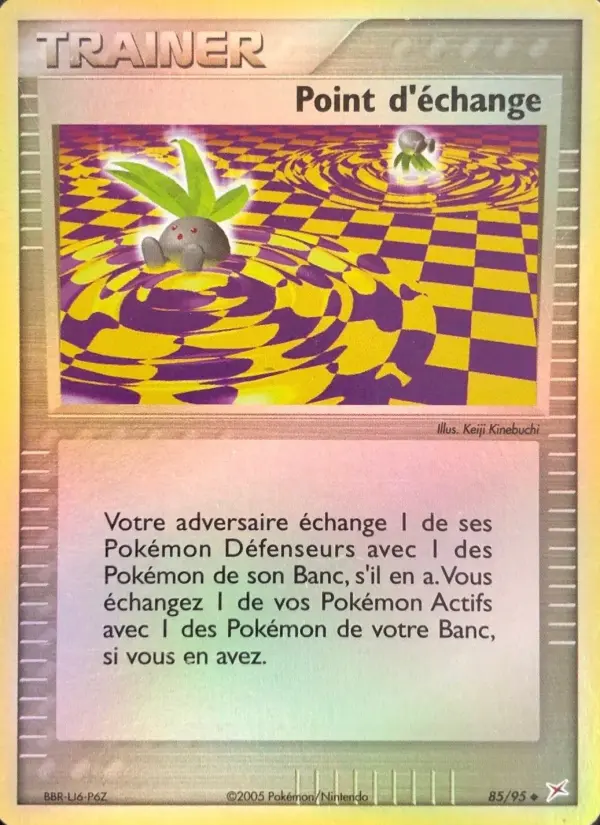 Carte Pokémon Point d'échange #85 — Team Magma vs Team Aqua