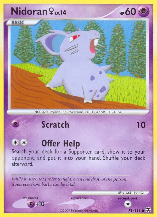 Nidoran♀ #71 — Rising Rivals