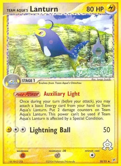 Team Aqua's Lanturn #28 — Team Magma vs Team Aqua