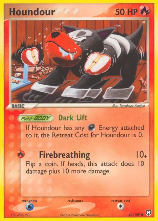 Houndour #60 — EX Team Rocket Returns