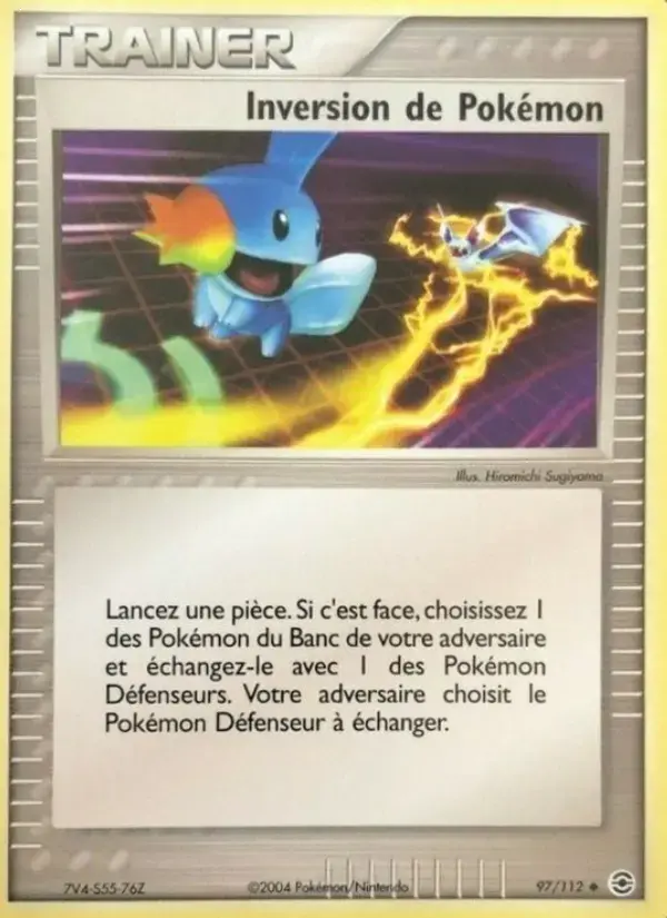 Carte Pokémon Inversion de Pokémon #97 — Rouge Feu & Vert Feuille