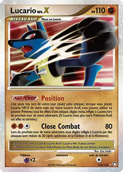 Carte Pokémon Lucario #122 — Trésors Mystérieux