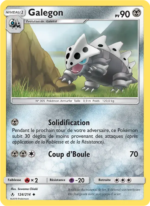 Carte Pokémon Galegon #124 — Alliance Infaillible