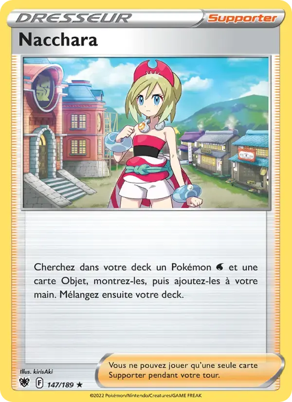 Carte Pokémon Nacchara #147 — Astres Radieux