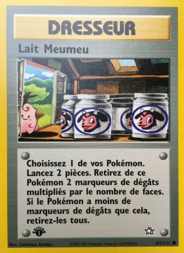 Carte Pokémon Lait Meumeu #101 — Neo Genesis