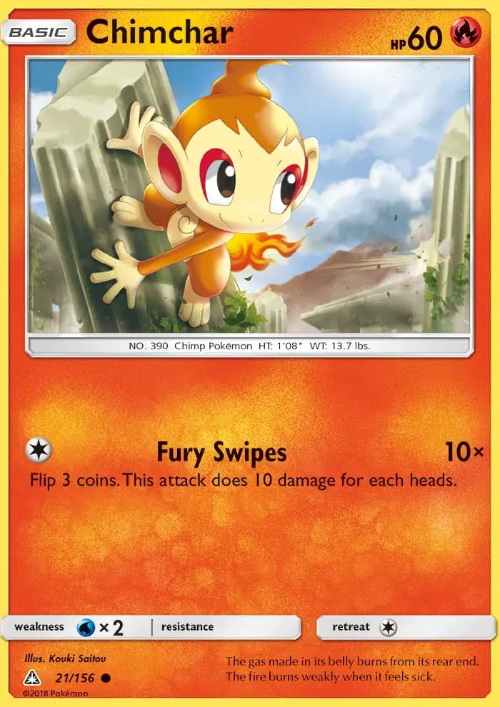 Chimchar #21 — Ultra Prism