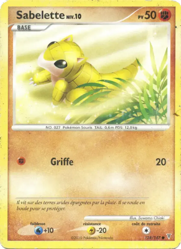Carte Pokémon Sabelette #124 — Vainqueurs Suprêmes