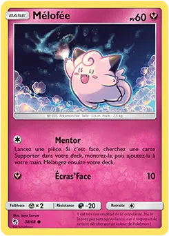 Carte Pokémon Mélofée #38 — Destinées Occultes