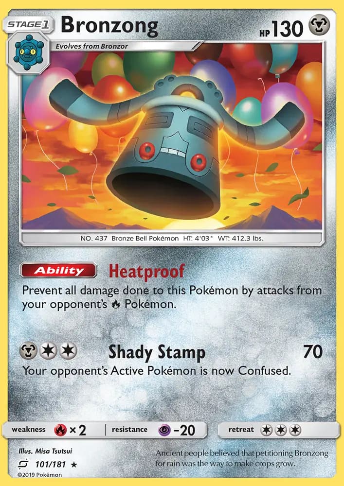 Bronzong #101 — Team Up