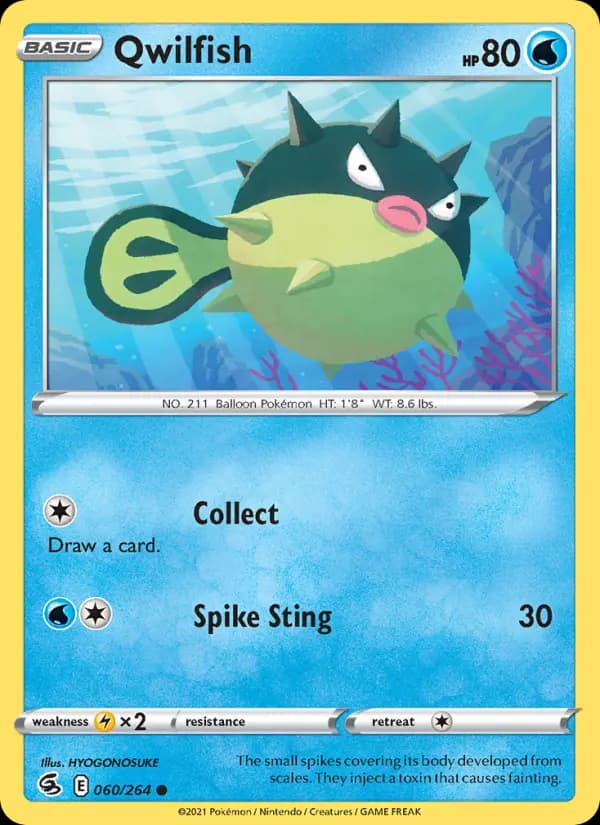 Qwilfish #60 — Fusion Strike