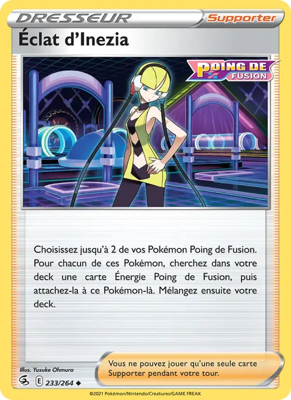 Carte Pokémon Éclat d'Inezia #233 — Poing de Fusion
