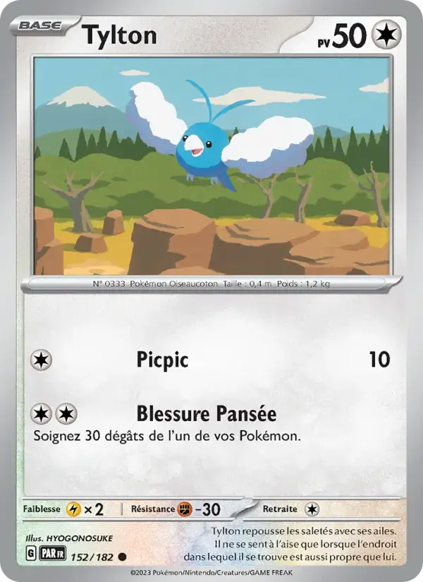 Carte Pokémon Tylton #152 — Faille Paradoxe
