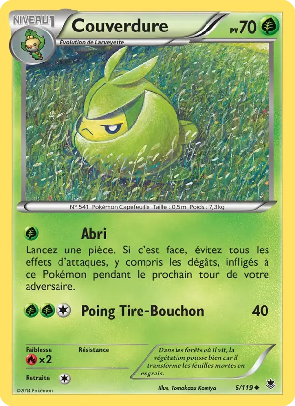 Carte Pokémon Couverdure #6 — Vigueur Spectrale