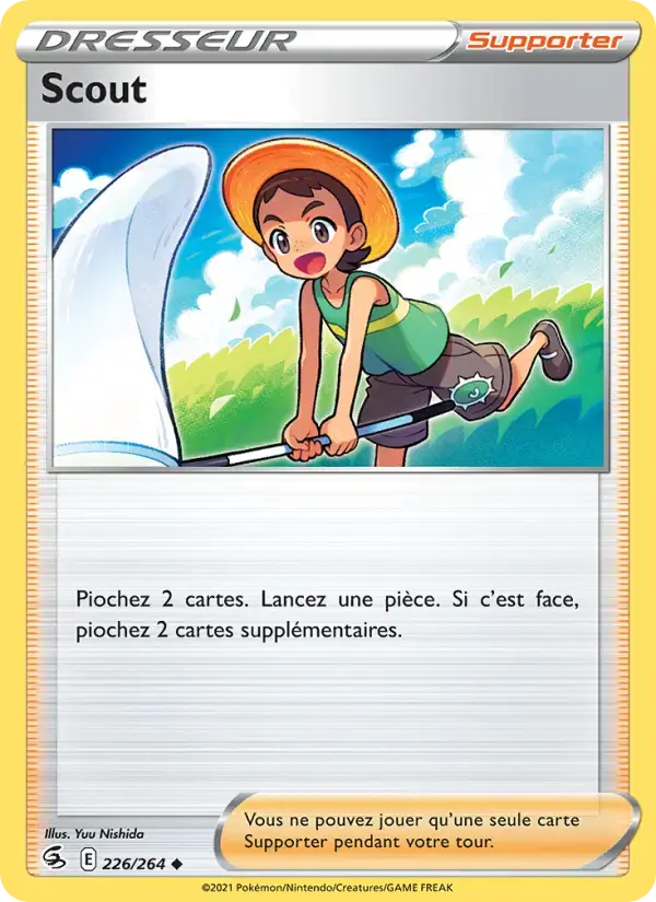 Carte Pokémon Scout #226 — Poing de Fusion