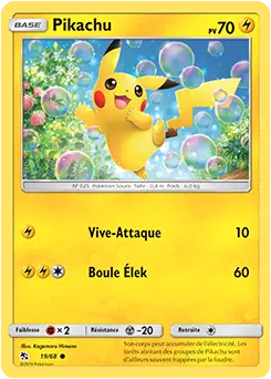 Carte Pokémon Pikachu #19 — Destinées Occultes