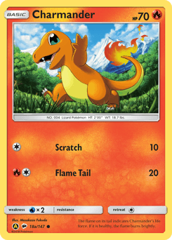 Charmander - SWSH232 #18a — Burning Shadows