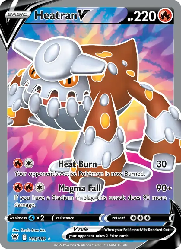 Heatran V #165 — Astral Radiance