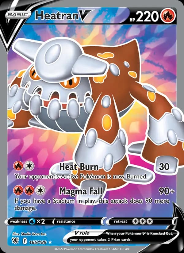 Heatran V #165 — Astral Radiance
