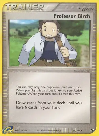 Professor Birch #89 — Ruby & Sapphire
