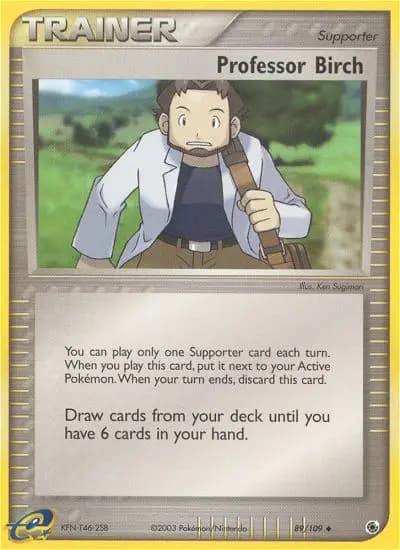 Professor Birch #89 — Ruby & Sapphire