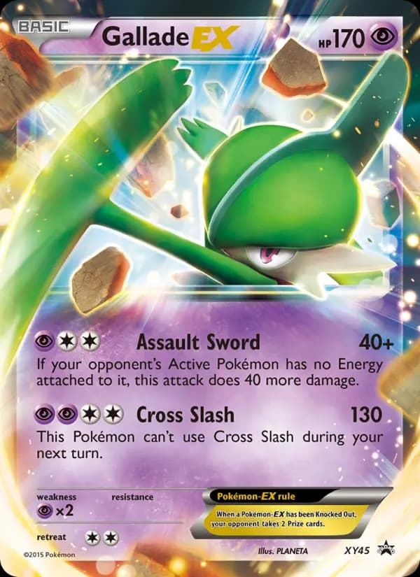 Gallade EX #XY45 — XY Promos