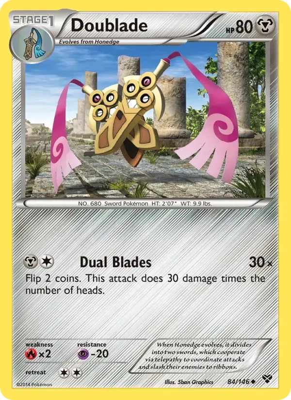 Doublade #84 — XY