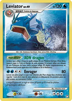 Carte Pokémon Leviator #26 — Trésors Mystérieux