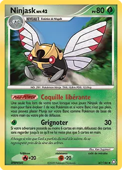 Carte Pokémon Ninjask #67 — Éveil des Légendes