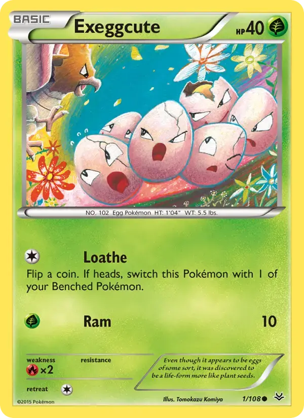 Exeggcute #1 — Roaring Skies