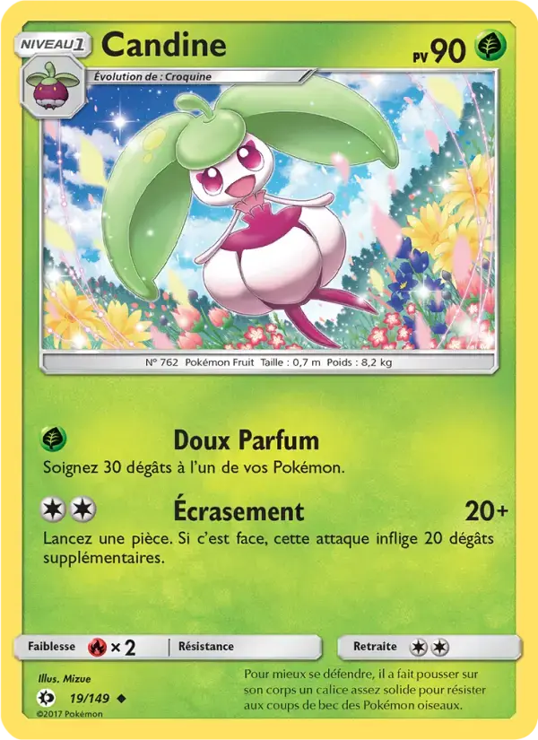 Carte Pokémon Candine #19 — Soleil et Lune