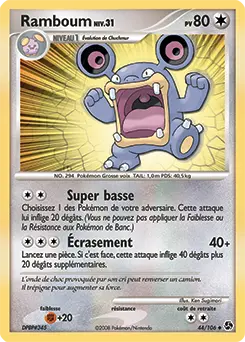 Carte Pokémon Ramboum #44 — Duels au Sommet