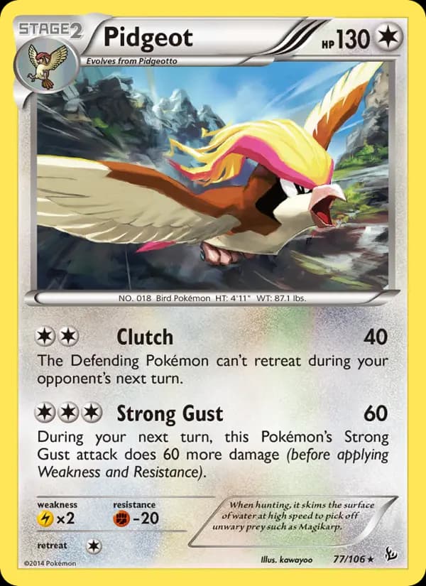 Pidgeot #77 — Flashfire