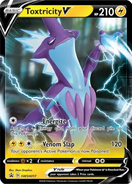 Carte Pokémon Salarsen-V #SWSH017 — Jumbo