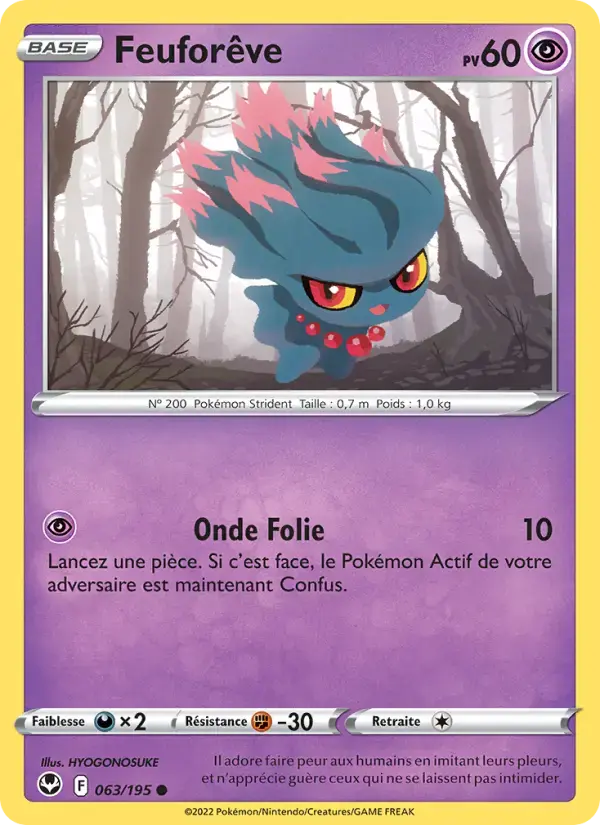 Carte Pokémon Feuforêve #063 — Tempête Argentée